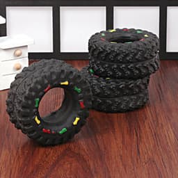 image-Small Tire Pet Vocalizations Glue Dog Toys