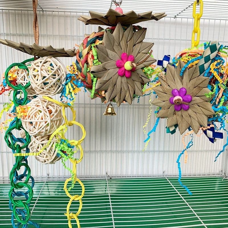 image-New Parrot Palm Brushed Educational Toys