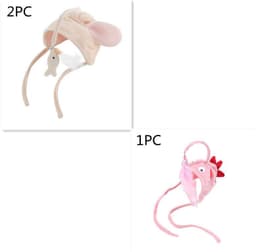 image-New Head Wearing Feather Funny Cat Stick Funny Cat Toy Stick Gray Big Eye Pet Toys Pet Products