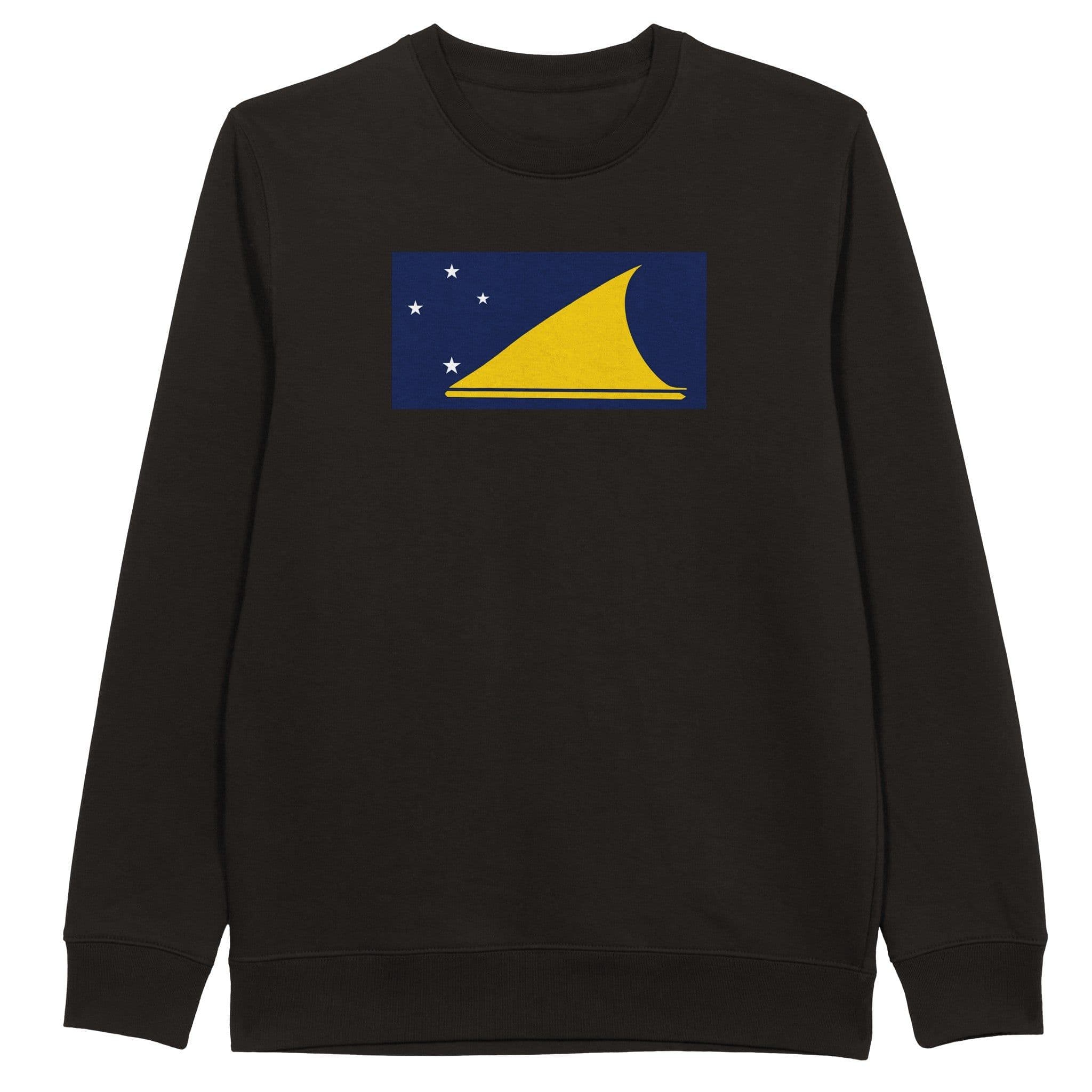image-Drapeau des Tokelau - Sweat-shirt unisexe bio ras du cou