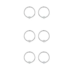 image-Hypoallergenic Sterling Silver Cartilage Dainty Thin Small Huggie Hoop Earring For Women