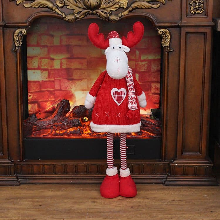 image-Christmas Decorations For Home Big Santa Claus Doll Party Supplies