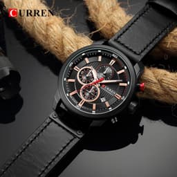image-CURREN Fashion Date Quartz Men Watches Top Brand Luxury Male Clock Chronograph Sport Mens Wrist Watch Hodinky Relogio Masculino
