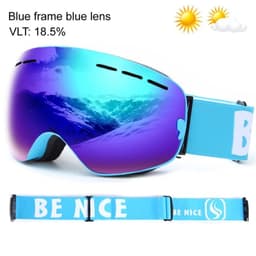 image-UV400 Double Layers Anti-fog Ski Goggles Lens Ski Mask Glasses Skiing Snow Snowboard Eyewear Mirror Polarize Goggles for Men
