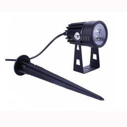 image-1W 3W LED Garden Lighting Outdoor Spike Lawn Lamp Waterproof Lighting Led Light Garden Path Spotlights AC110V 220V DC12V