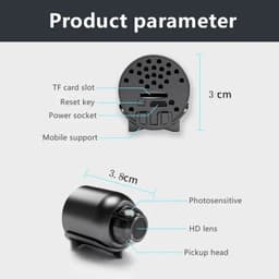 image-1080P New X5 Mini Camera Clear Night Vision Light weight Portable Premium Cams Motion Detection Wireless Surveillance Camera