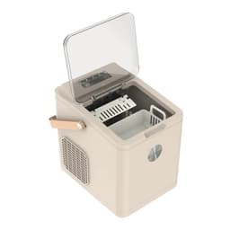 image-Household 12kg 110V/220V-240V Home Commercial Small Counter Top Bullet Shaped Round Ice Cube Maker Electric Portable Ice Machine