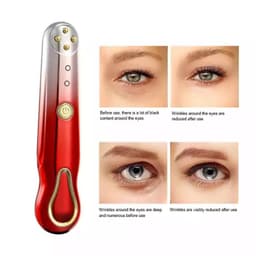 image-RF Radio Frequency Eye Massager Anti-Ageing Wrinkle Massager Portable Electric Device Dark Circle Facials Vibration Massage Pen