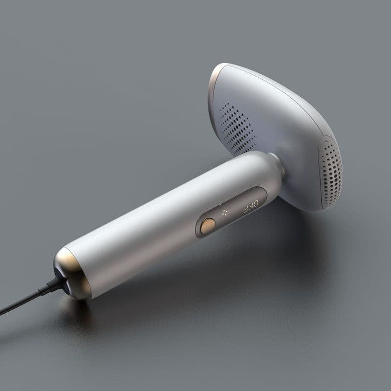 image-Folding Laser Hair Removal Device New Home Handheld IPL Freezing Point Quartz Laser Shaver