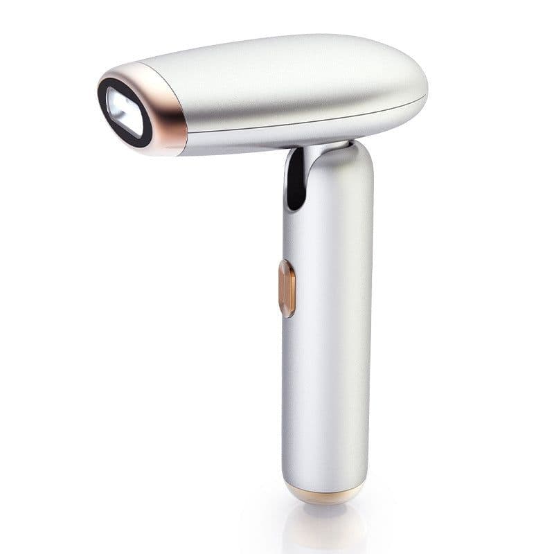 image-Folding Laser Hair Removal Device New Home Handheld IPL Freezing Point Quartz Laser Shaver