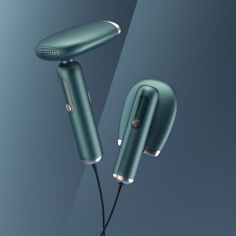 image-Folding Laser Hair Removal Device New Home Handheld IPL Freezing Point Quartz Laser Shaver