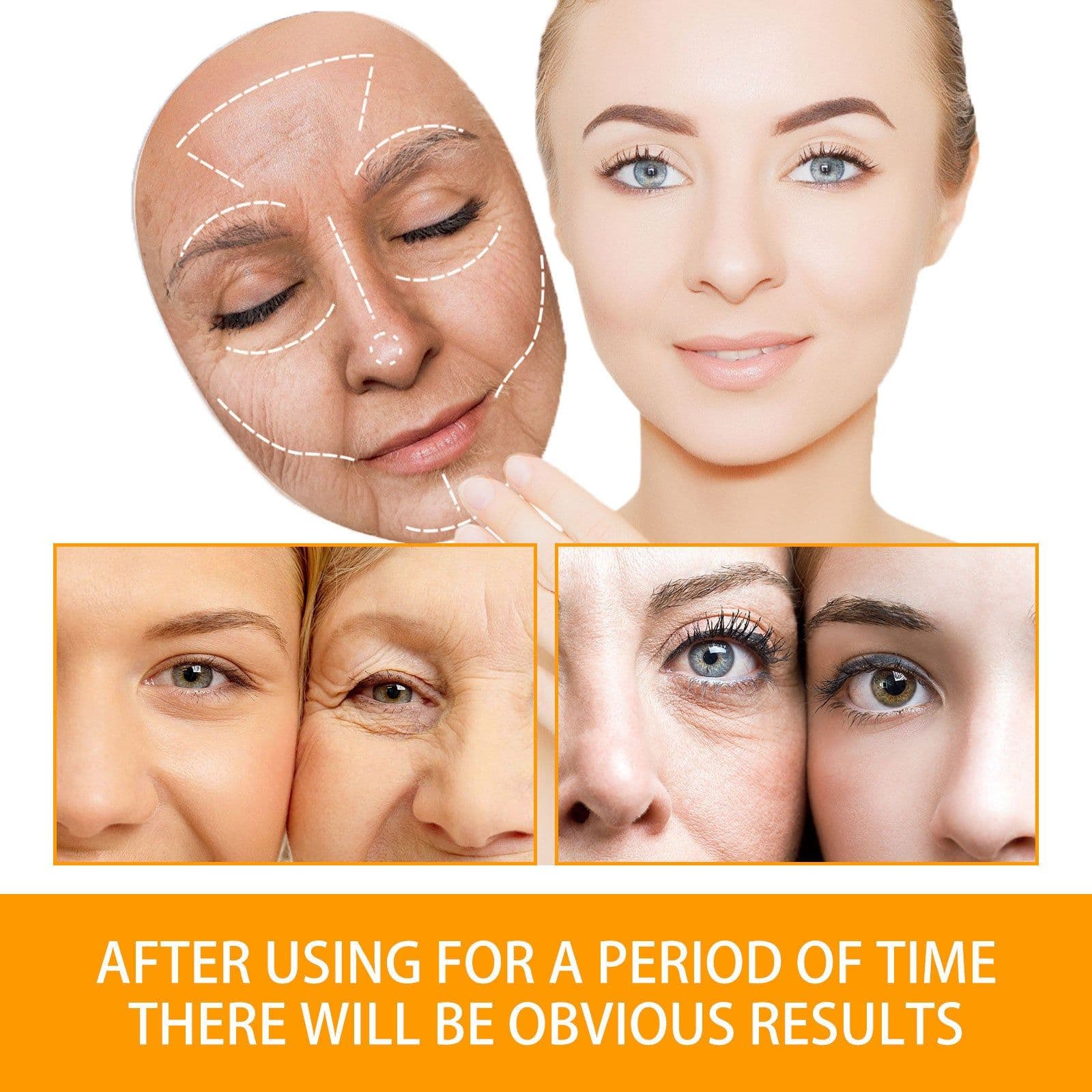 image-Turmeric Fade Wrinkles Firming Skin Beauty Cream