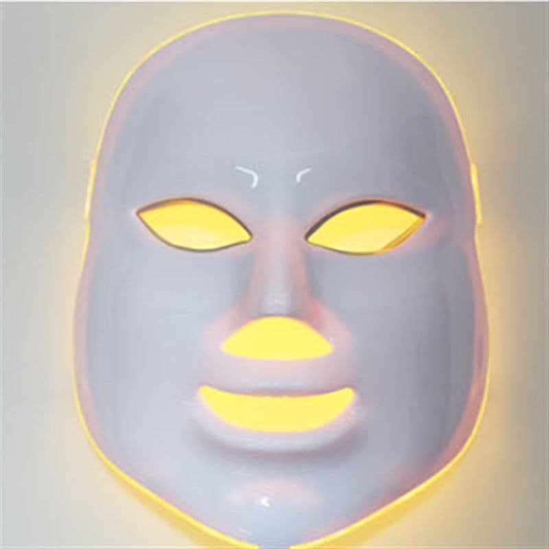 image-Beauty Instrument Beauty Red Purple Light Photon Skin Rejuvenation Mask Instrument Household Acne Spectrometer Face