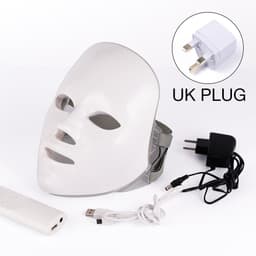 image-Beauty Instrument Beauty Red Purple Light Photon Skin Rejuvenation Mask Instrument Household Acne Spectrometer Face