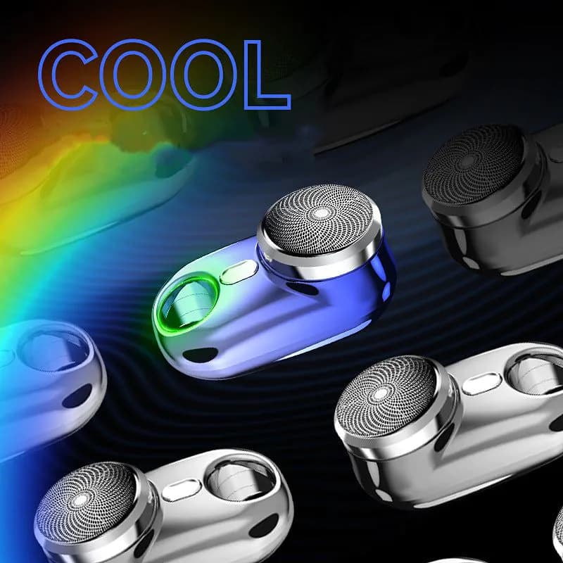 image-Travel Waterproof Portable Mini Shaver Electric USB Rechargeable