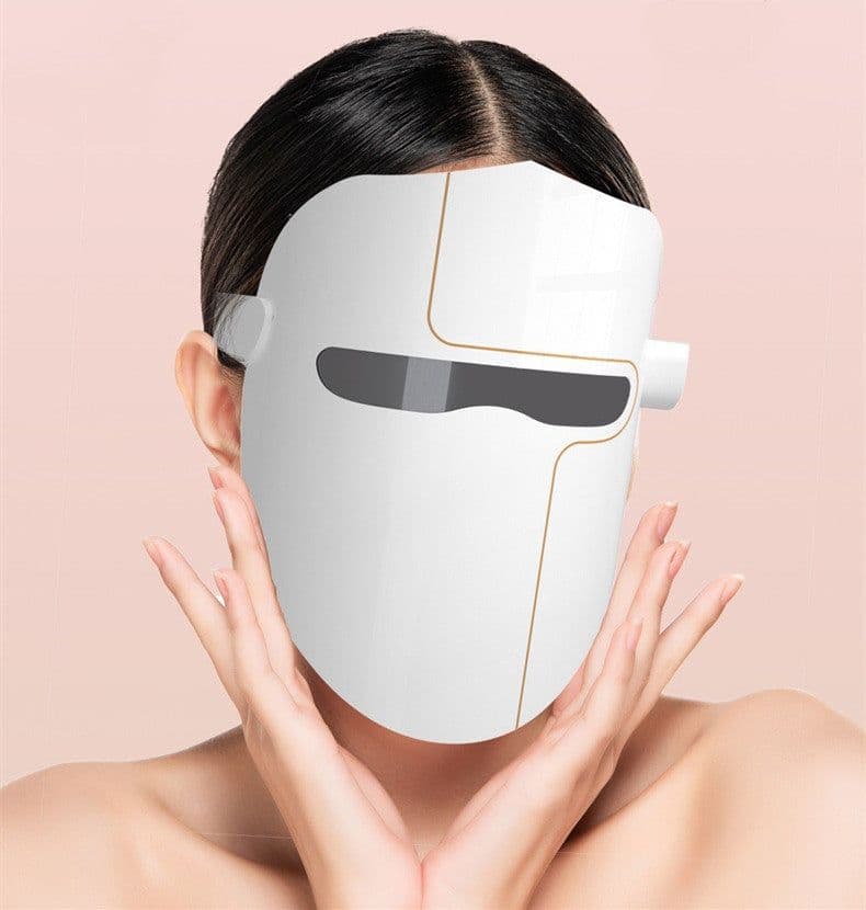 image-Facial Mask Instrument Color Light Led Beauty Mask Photon Skin Rejuvenation Instrument