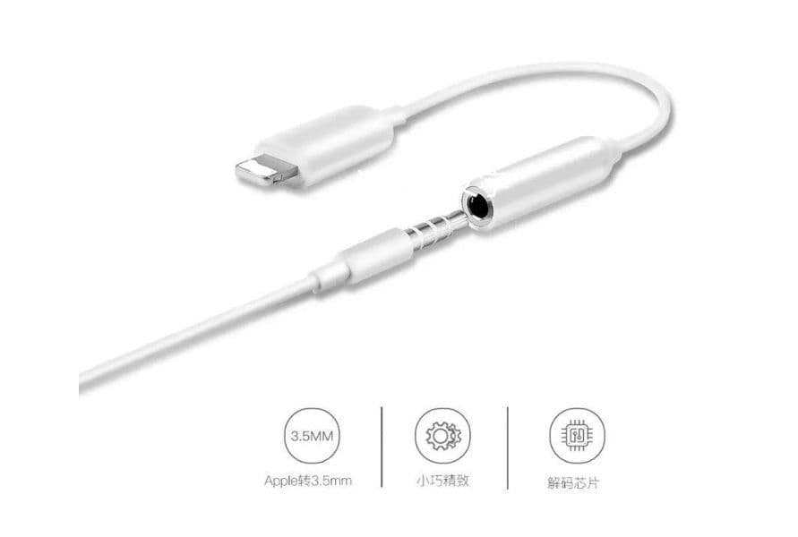 image-Audio Adapter Compatible For 78X Lightning To 3.5mm 2-in-1 Audio Adapter