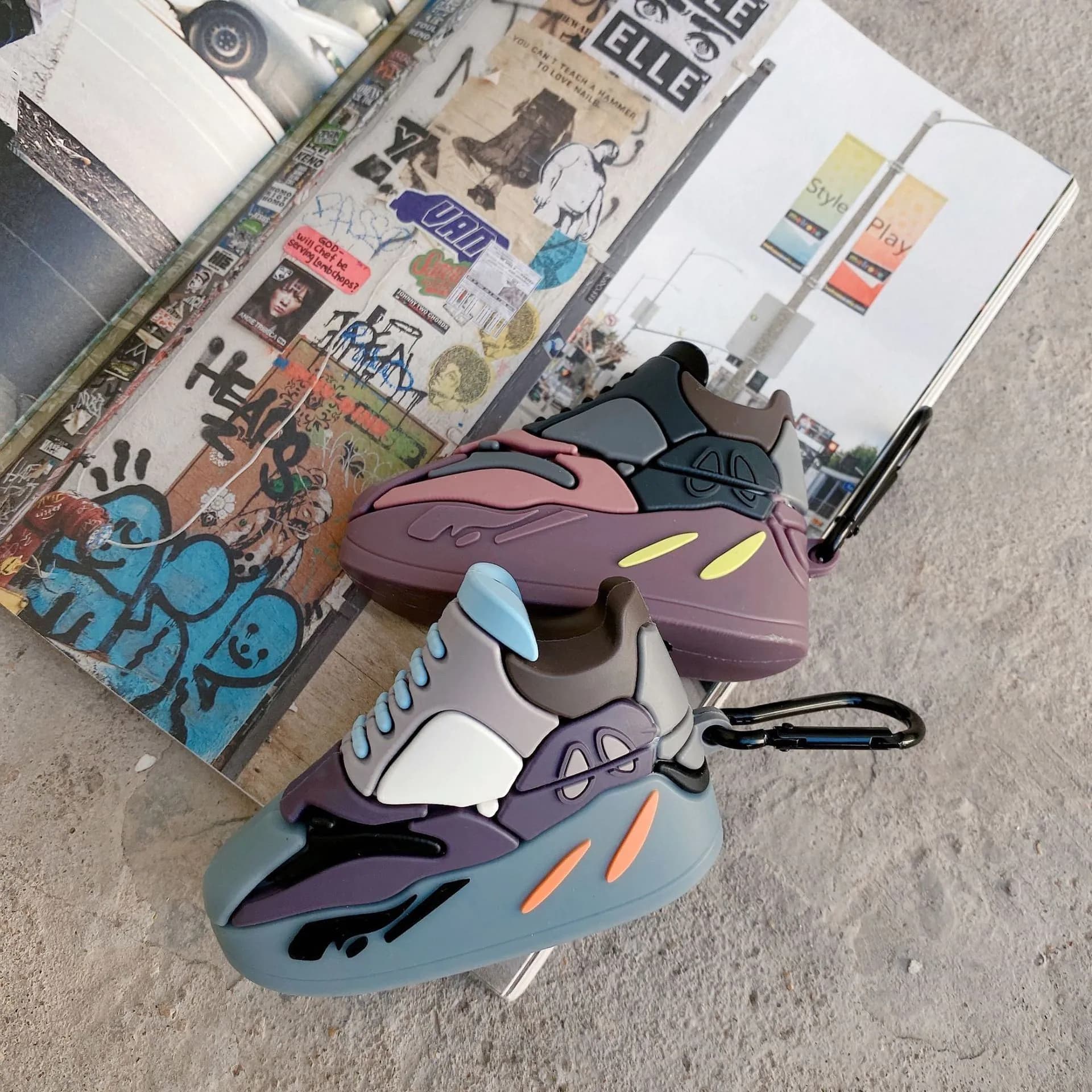 image-Sports shoes protective sleeve earphone cover