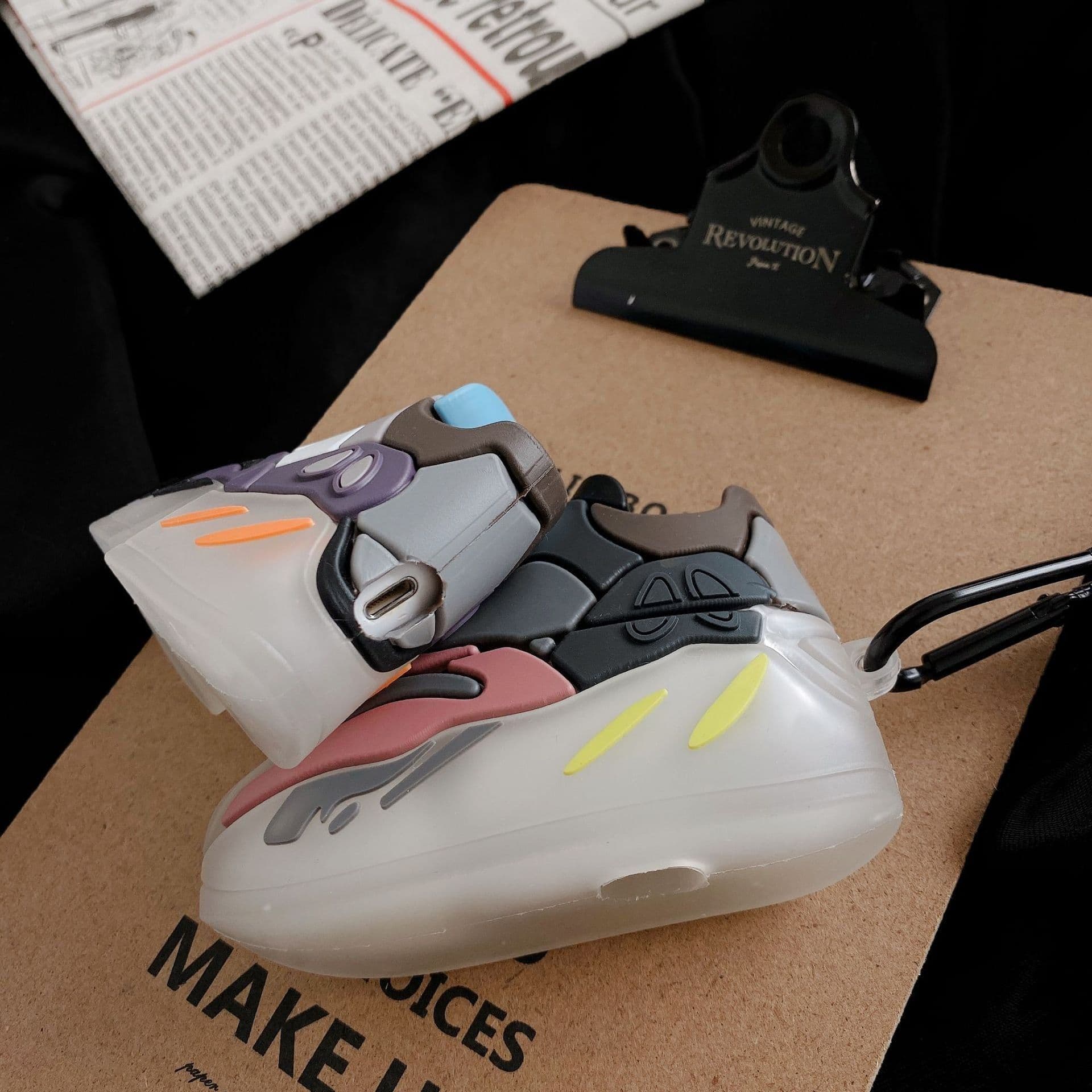 image-Sports shoes protective sleeve earphone cover