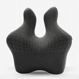 image-Back Cushion Memory Foam Car Seat Pillow Lumbar Support Back Massager Waist Cushion For Chairs Home Office Relieve