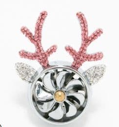 image-Car Aromatherapy, Diamond-encrusted Antlers, Car Ornaments, Perfume Fans, Car Accessories