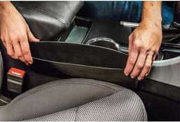 image-Car Seat Gap Leak-proof Debris Storage Box