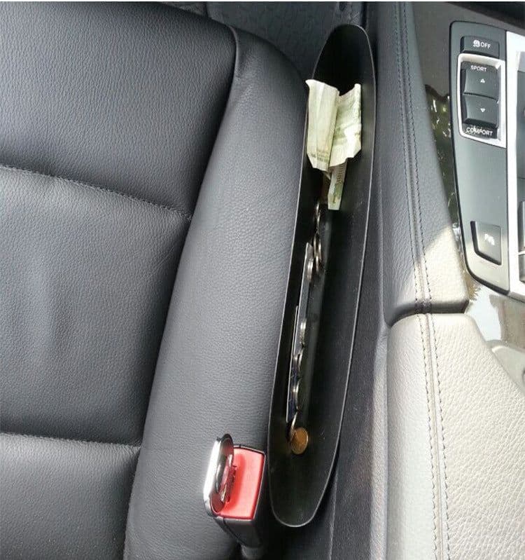 image-Car Seat Gap Leak-proof Debris Storage Box