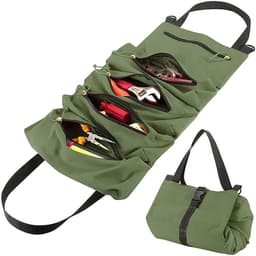 image-Super Roll Tool Roll,Multi-Purpose Roll Up Tool Bag, Wrench Roll