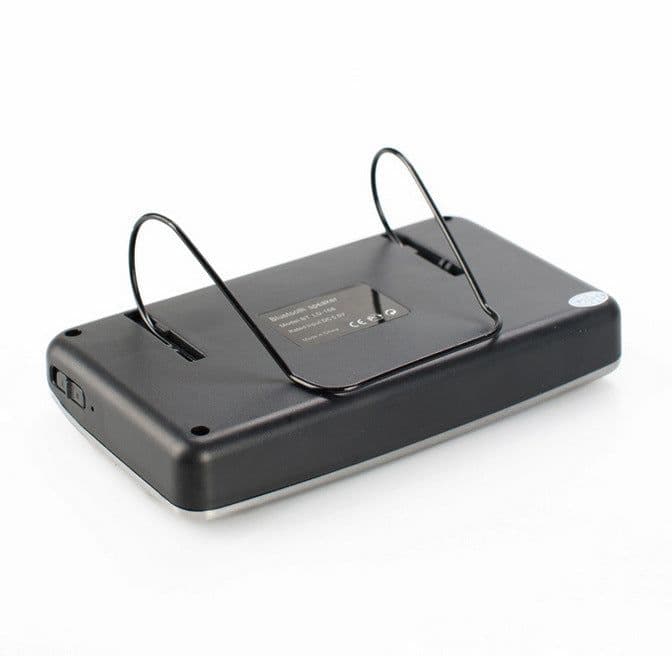 image-Wireless Bluetooth Car Kit Set Handsfree Speakerphone V4.0 Multipoint Sun Visor Speaker for Phone Smartphones Car Charger