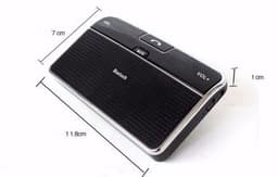 image-Wireless Bluetooth Car Kit Set Handsfree Speakerphone V4.0 Multipoint Sun Visor Speaker for Phone Smartphones Car Charger