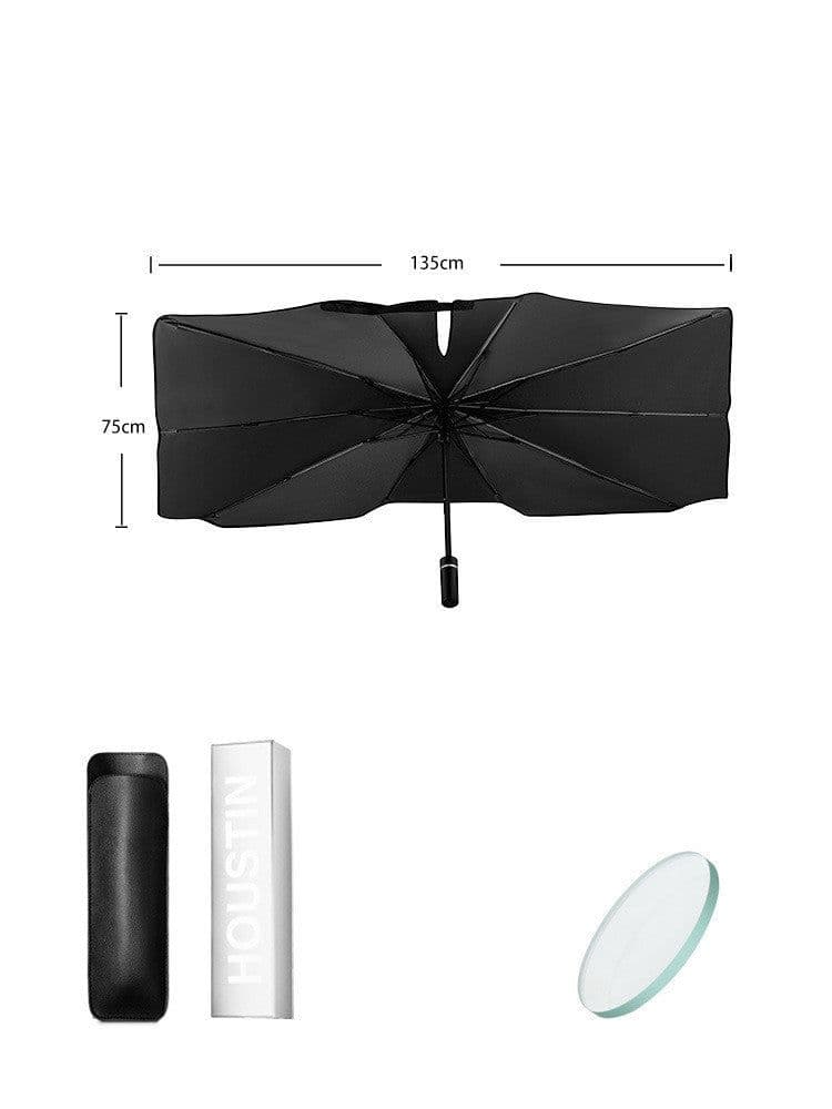 image-Super Strong Sunscreen Folding Compact Portable Rain And Rain Strong Car Umbrella