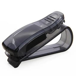 image-Car Sun Visor Glasses Sunglasses Ticket Receipt Card Clip Storage Holder