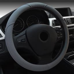 image-New Four Seasons Four Seasons Universal Ice Silk Non-Slip Car Steering Wheel Cover Braid Interior Car Accessories