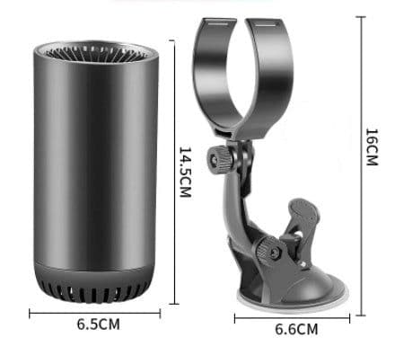 image-Vehicle-mounted Cup Heater 12v High-power Defogging And Defrosting Device
