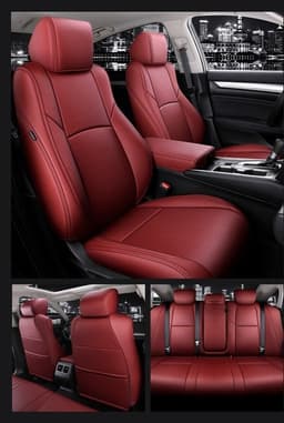 image-Leather Seat Cushion Binzhi Haoying Cover