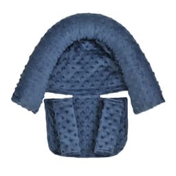 image-Baby Car Safety Soft Sleeping Head Support Pillow with Matching Seat Belt Strap Covers Baby Carseat Neck Protection Headrest