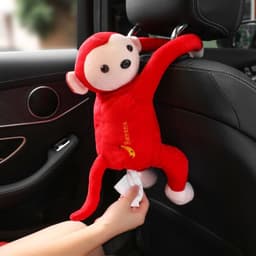 image-Pipi monkey hanging tissue box