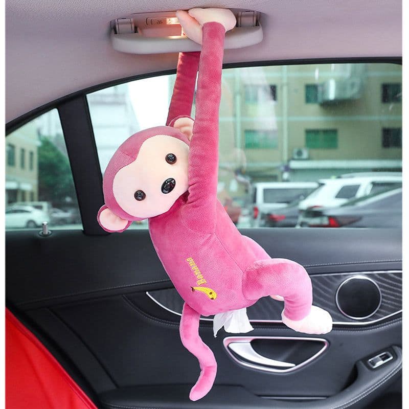 image-Pipi monkey hanging tissue box