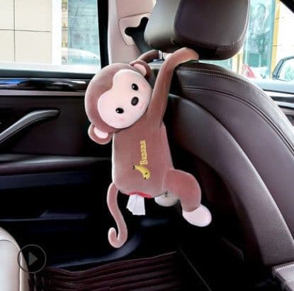 image-Pipi monkey hanging tissue box