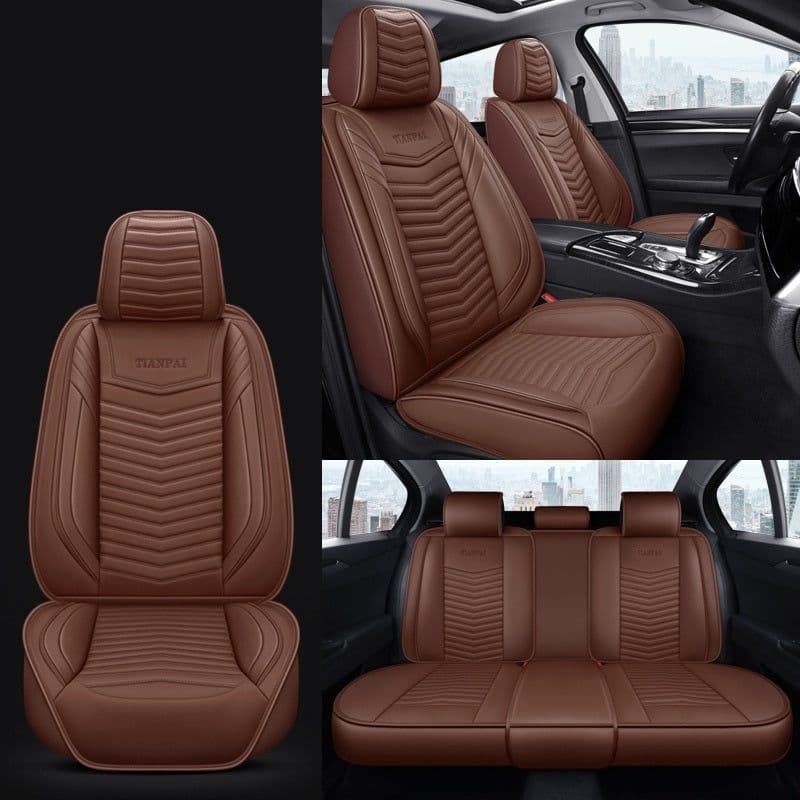 image-All Seasons Full Surround Seat Cover Leather Seat Cover Net Red Seat Cushion
