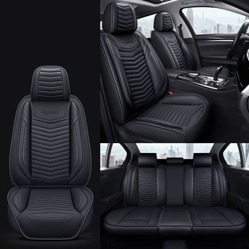 image-All Seasons Full Surround Seat Cover Leather Seat Cover Net Red Seat Cushion