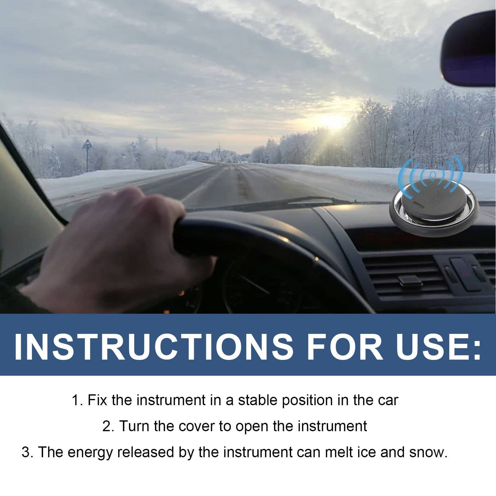 image-Car Deicing And Snow Melting Portable Special Deicing Instrument