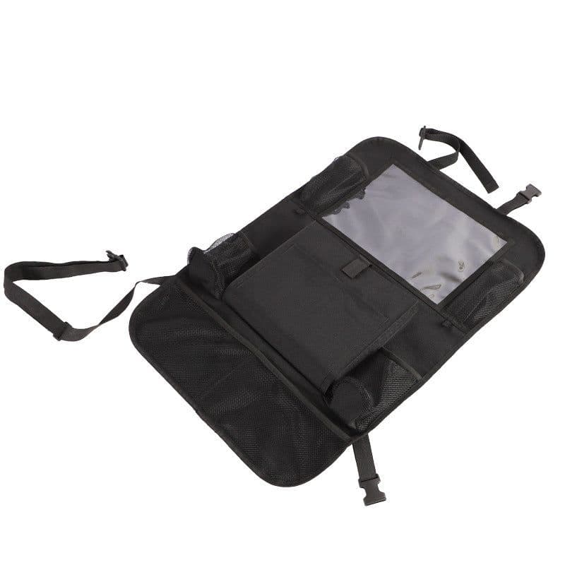 image-Organizer Multi-Pocket Universal Car Organizer Protector Hanging Storage Bag Car Auto Phone Pocket Car Back Seat Pouch For Kids