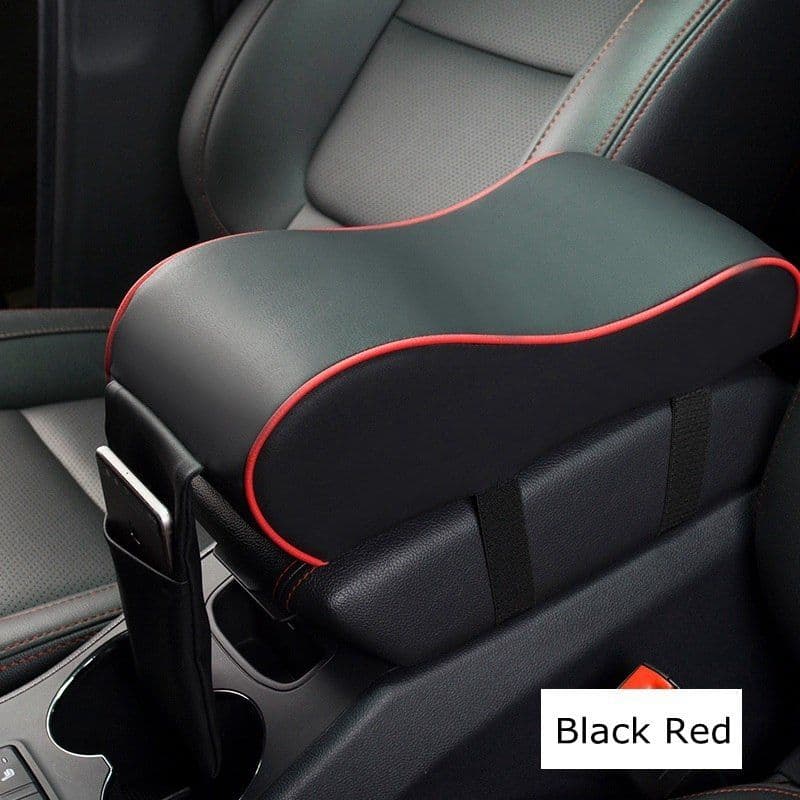 image-New Leather Car Armrest Pad Universal Auto Armrests Car Center Console Arm Rest Seat Box Pad Vehicle Protective Car Styling