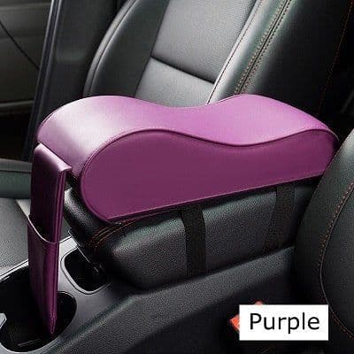 image-New Leather Car Armrest Pad Universal Auto Armrests Car Center Console Arm Rest Seat Box Pad Vehicle Protective Car Styling