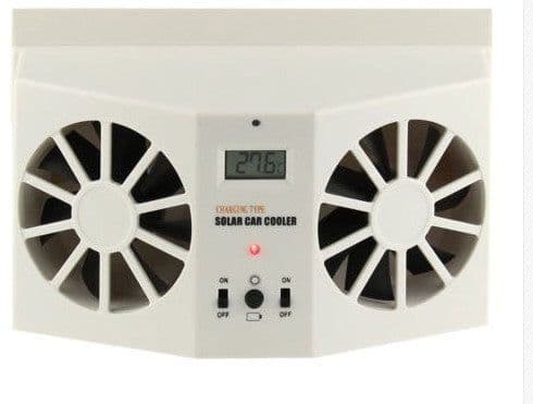 image-2W Car Solar Exhaust Fan Solar Car Exhaust Fan Car With Solar Cooling Artifact