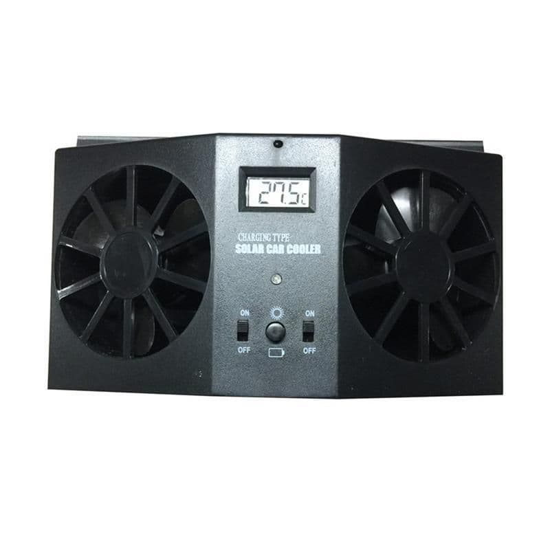 image-2W Car Solar Exhaust Fan Solar Car Exhaust Fan Car With Solar Cooling Artifact