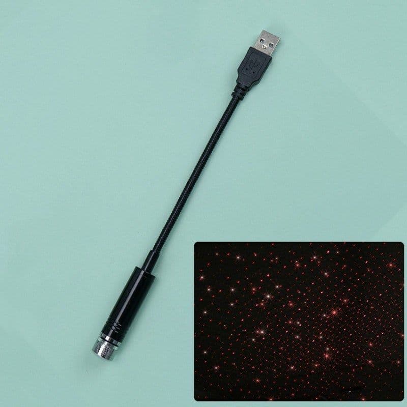 image-LED Car Roof Star Night Lights Projector Light Inte