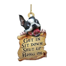 image-Car Dog Pendant Pendant, Car Key Backpack Accessories