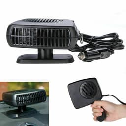 image-Portable Auto Car Heater Fan Air Cooler Windscreen Demister Defroster Heating Fan